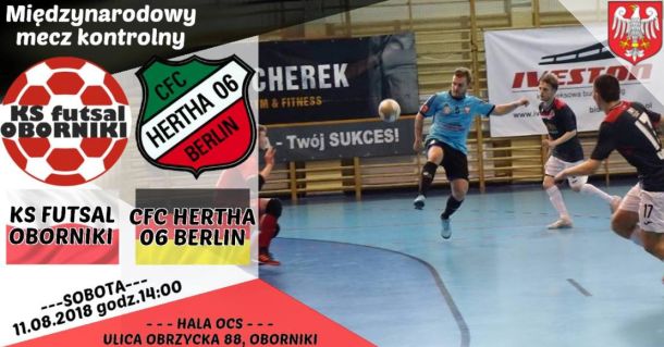 11 sierpnia hertha berlin zagra w obornikach