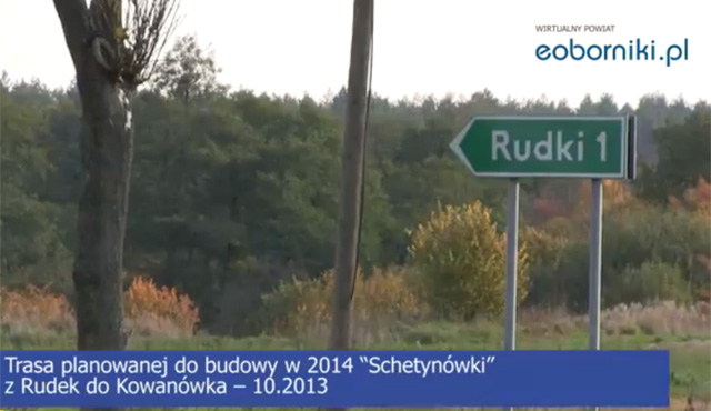 Droga przez Rudki będzie zamknięta!
