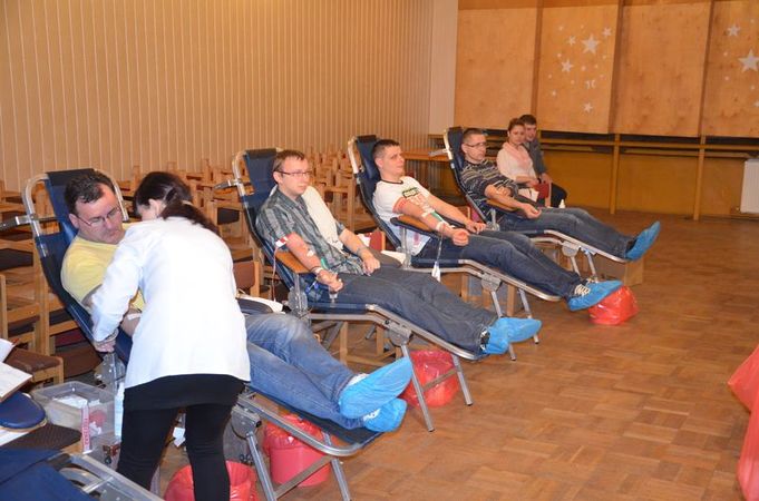 Oddawano krew w Rogoźnie (fot. UM Rogoźno)