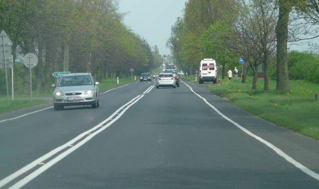 DK 11 na odcinku Ocoeszyn - Bogdanowo