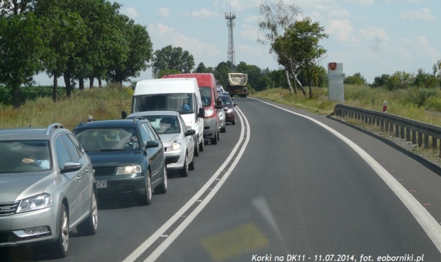 Uwaga na korki, Zalecamy objazdy