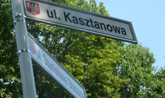 ul. Kasztanowa w Obornikach