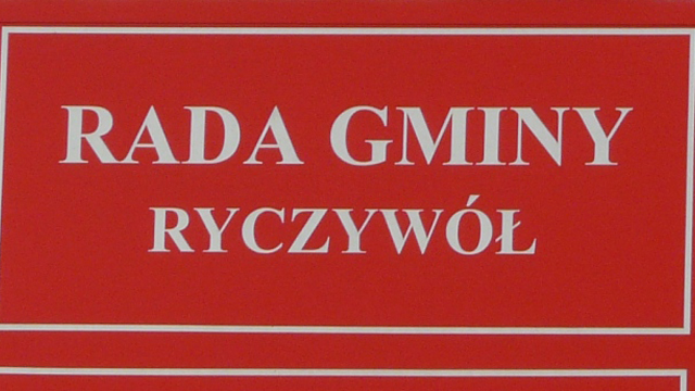 rada gminy ryczywol