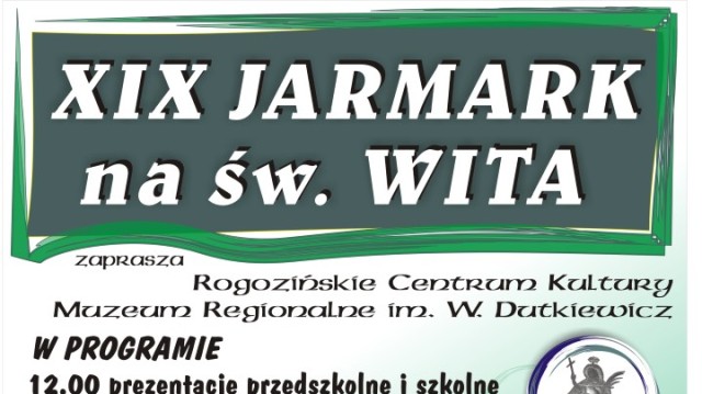 Trwa jarmark św. Wita w Rogoźnie