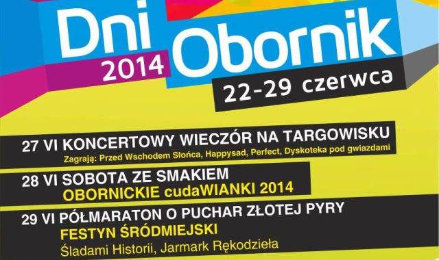 Kalendarium Dni Obornik 2014