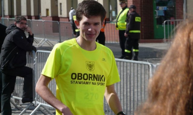 Sebastian Nowicki najlepszy w poznanskim biegu
