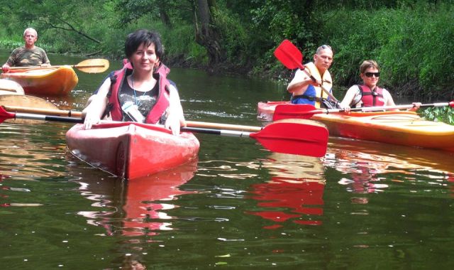 Wspólny spływ LGD na Wełnie