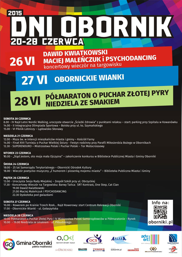 PLAKAT A1 dni Obornik 2015