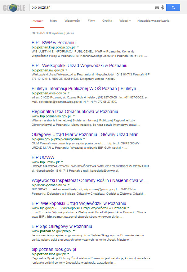 google poznan