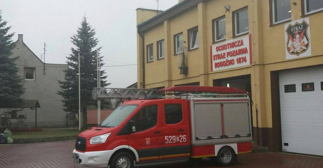 Poranna kolizja w Rogoznie