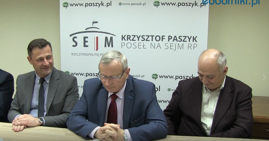 Konferencja Posla Paszyka- jakim taborem pojedziemy po modernizacji linii kolejowej