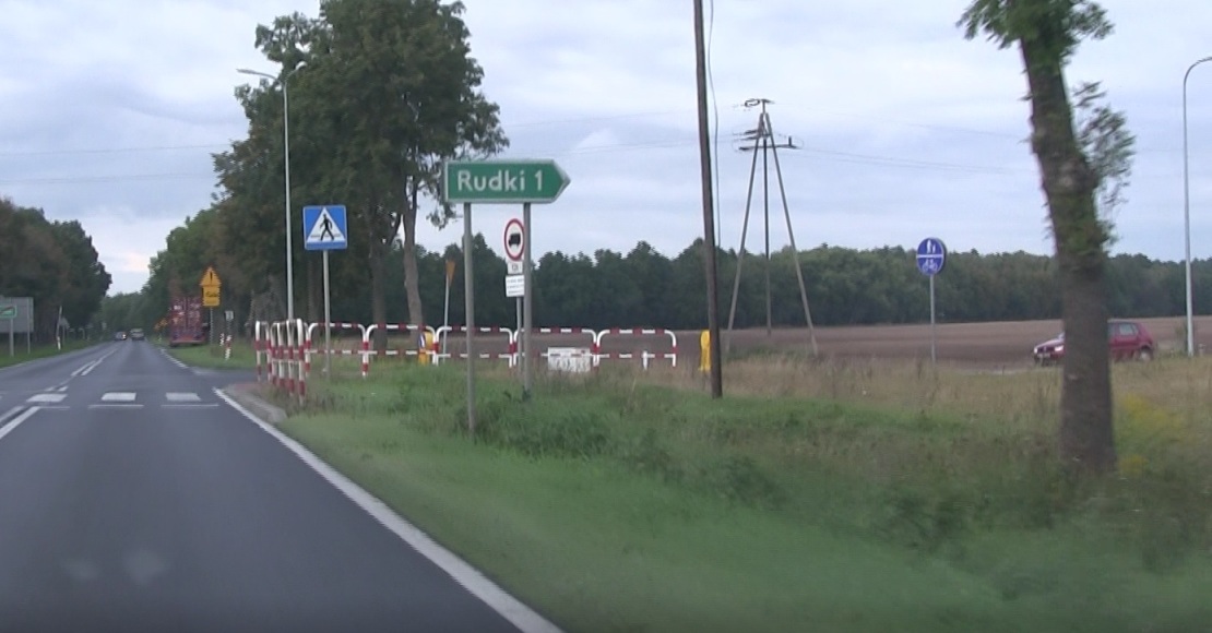 Pozar latarni na ul. Rudki