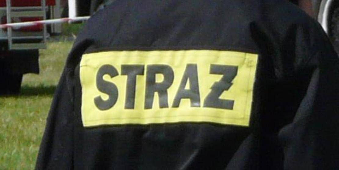 Nocny pozar mieszkania w Urbaniu