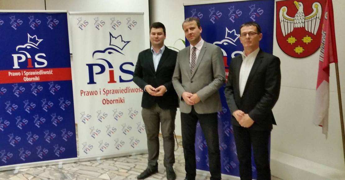Nowe wladze PiS w Obornikach