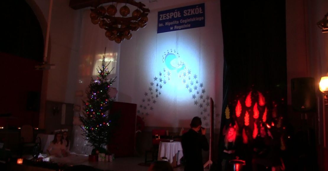 jaselka w zespole szkol im. hipolita cegielskiego w rogoznie
