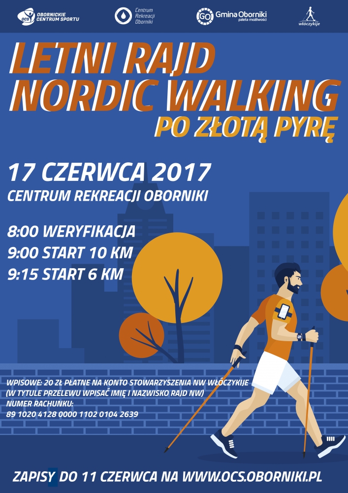 Letni Rajd Nordic Walking o Zlota Pyre