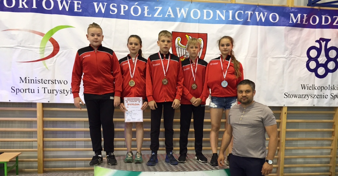 4 medale obornickiego Karate Team