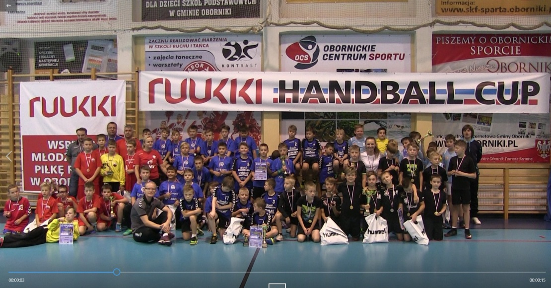 Poznaniacy najlepsi w RUUKKI HANDBALL CUP