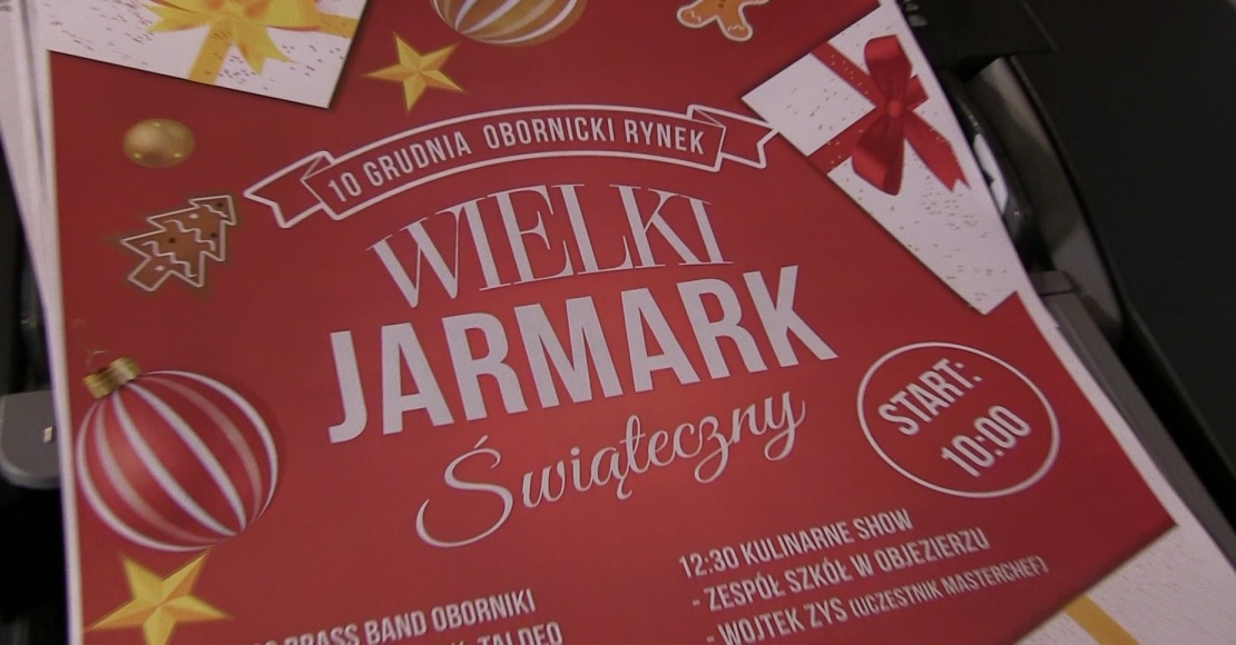 Juz w niedziele Wielki Jarmark Swiateczny w Obornikach 