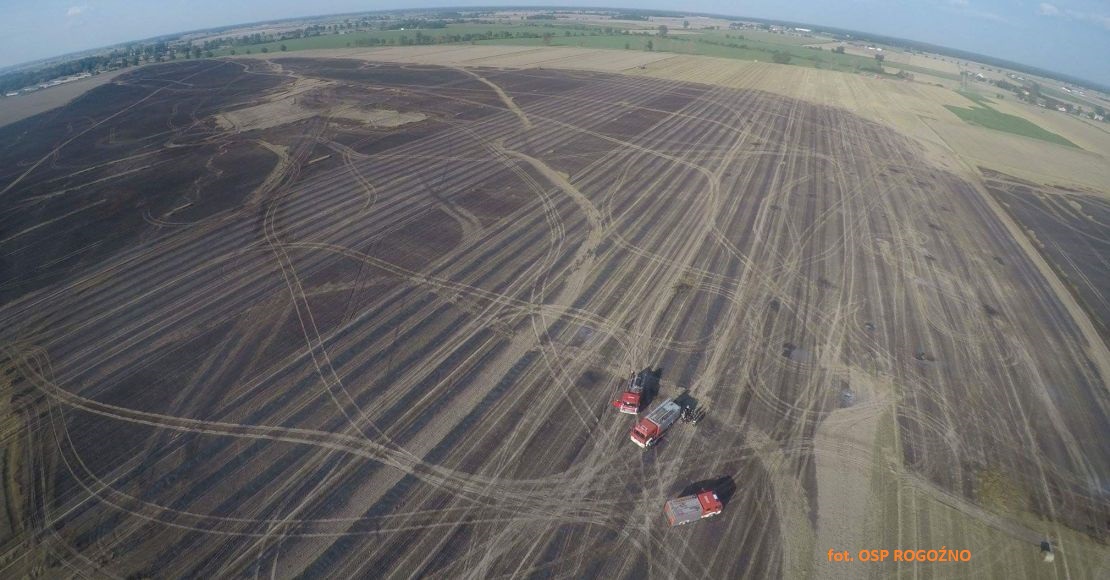 POZAR W KAROLEWIE. CENNE UWAGI STRAŻAK&Oacute;W