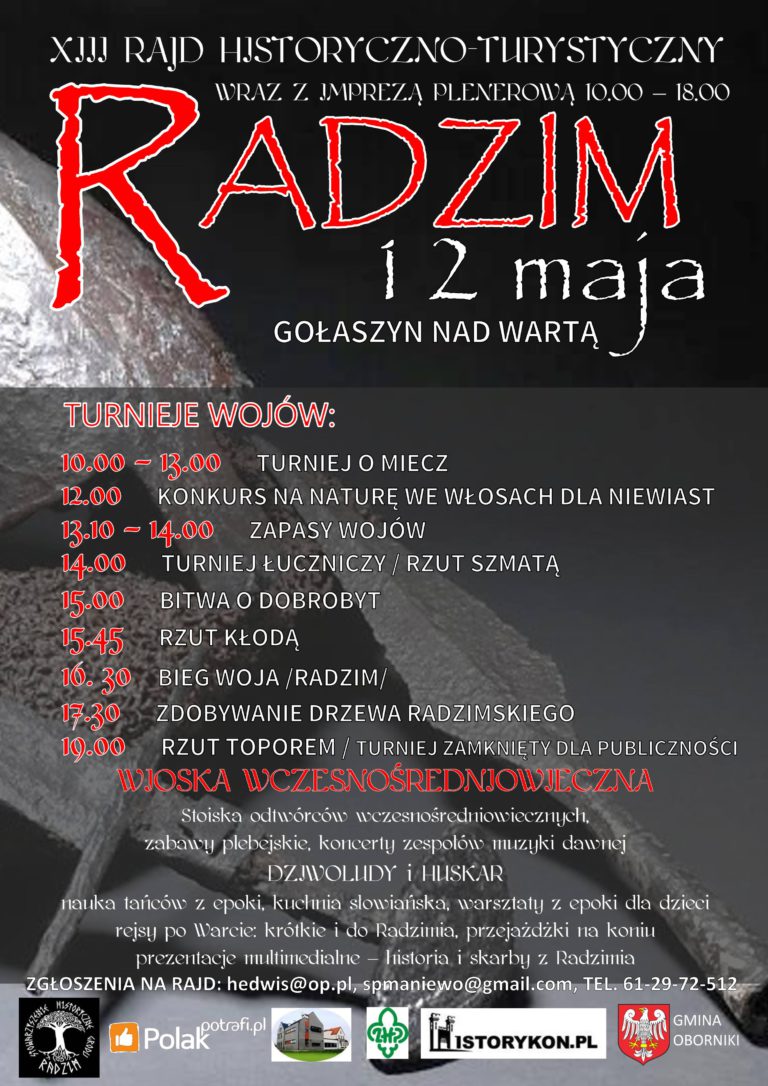 rajd radzim gołaszyn plakat