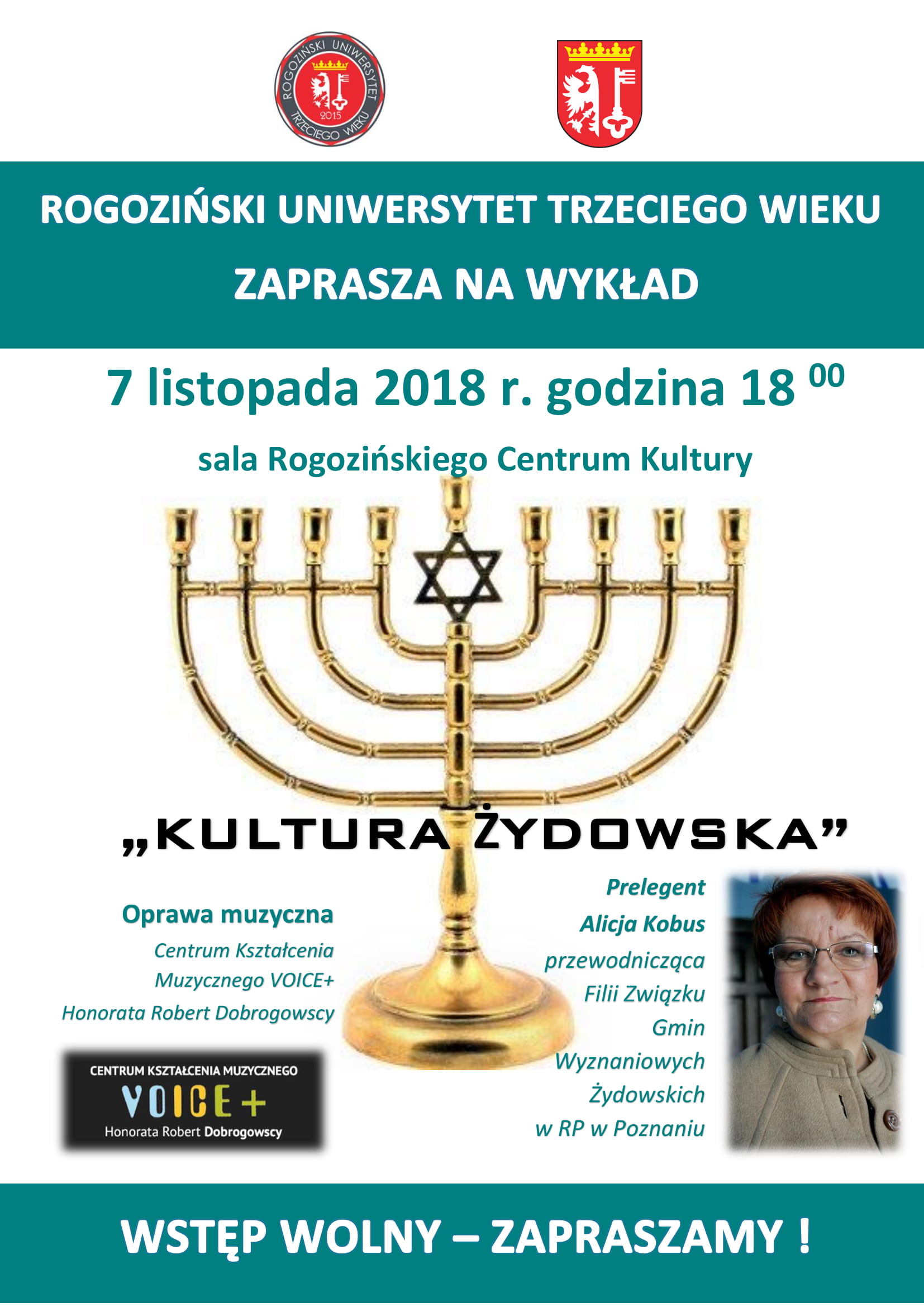 UTW PLAKAT kultura żydowska