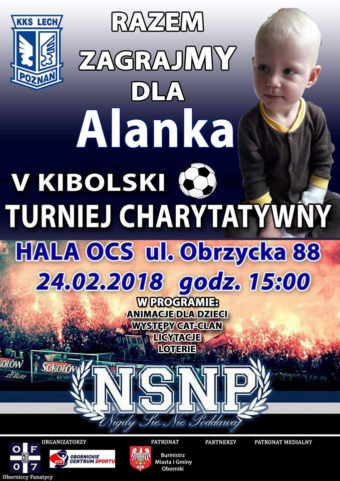 plakat Alanek Biedny