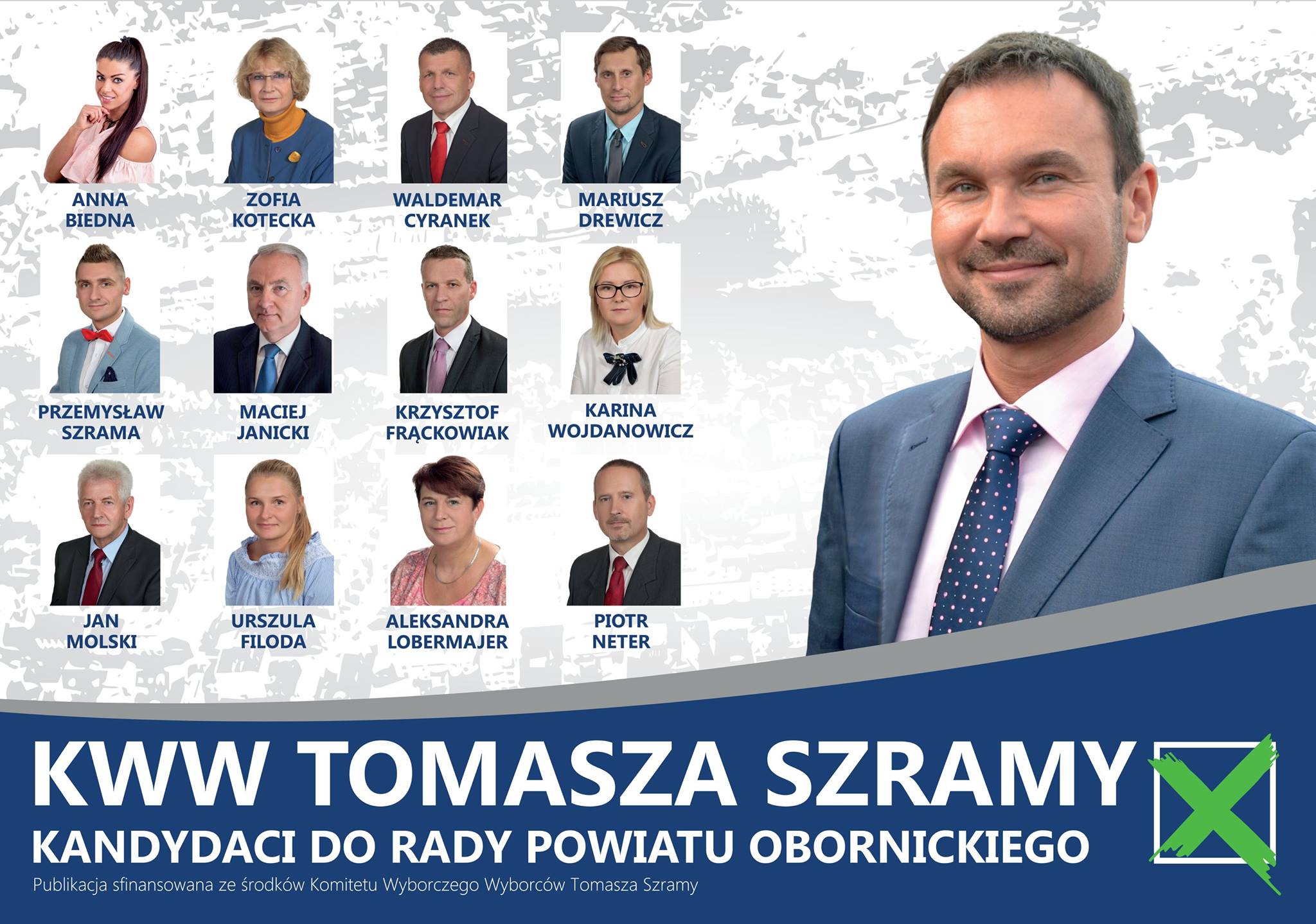 rada powiatu obornickiego kww tomasza szramy