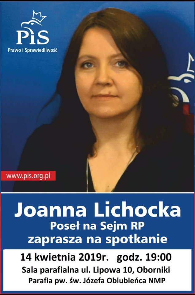 plakat joanna lichocka pis