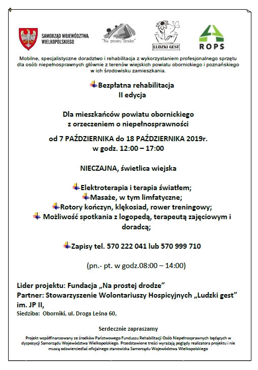 Nieczajna rehabilitacja