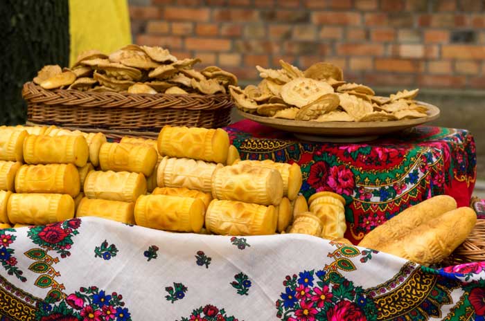Regionalny oscypek w Zakopanem