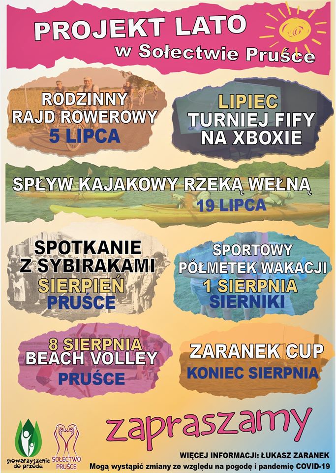 prusce do przodu zaranek