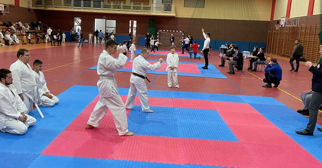 Turniej Karate w Szamotułach.