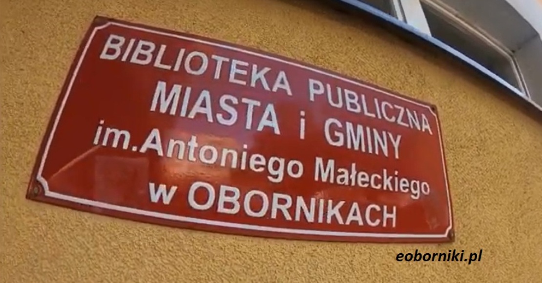 Dofinansowanie dla obornickiej biblioteki