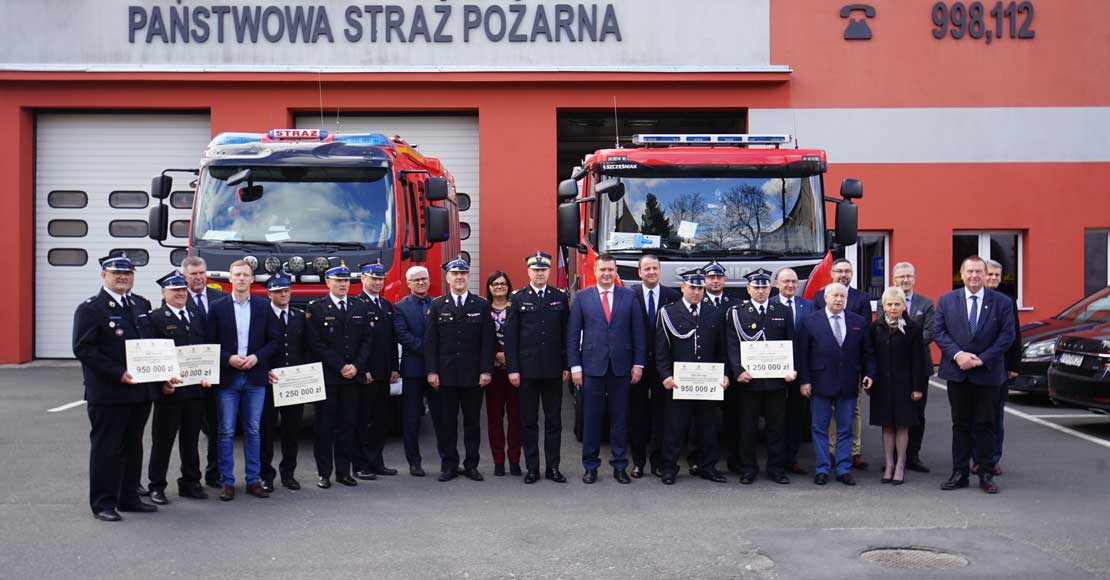 Promesy dla wielkopolskich Ochotniczych Straży Pożarnych na zakup samochodów ratowniczo-gaśniczych