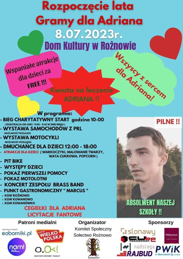 festyn dla Adriana