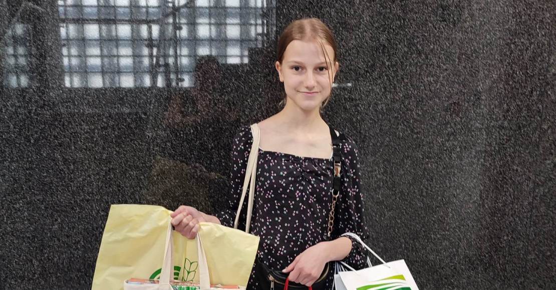 Eliza Dąbrowicz wygrała XIII Ogólnopolski Konkurs Plastyczny ""Bezpiecznie na wsi mamy, niebezpiecznych sytuacji unikamy"