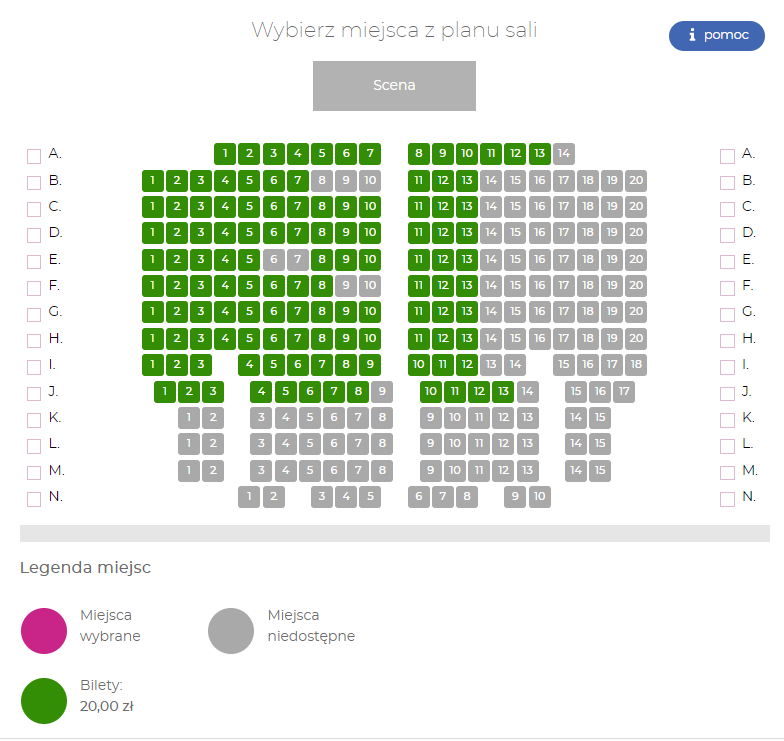 sala kino rogozno