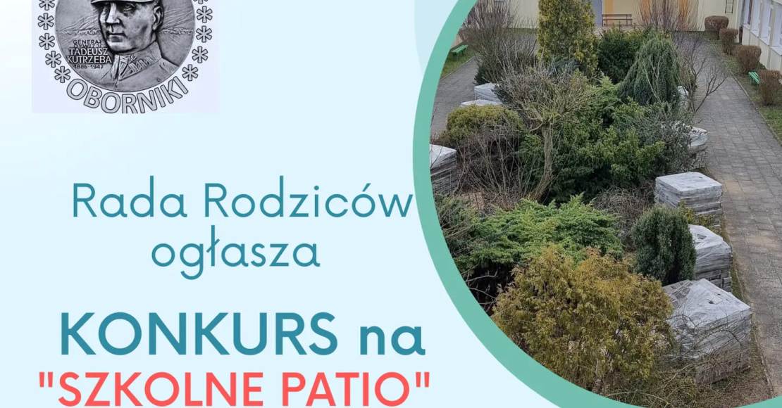 Konkurs na szkolne patio w Zecie!