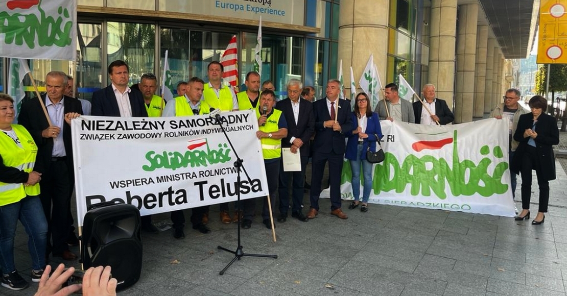 Manifestacja Solidarności w Warszawie