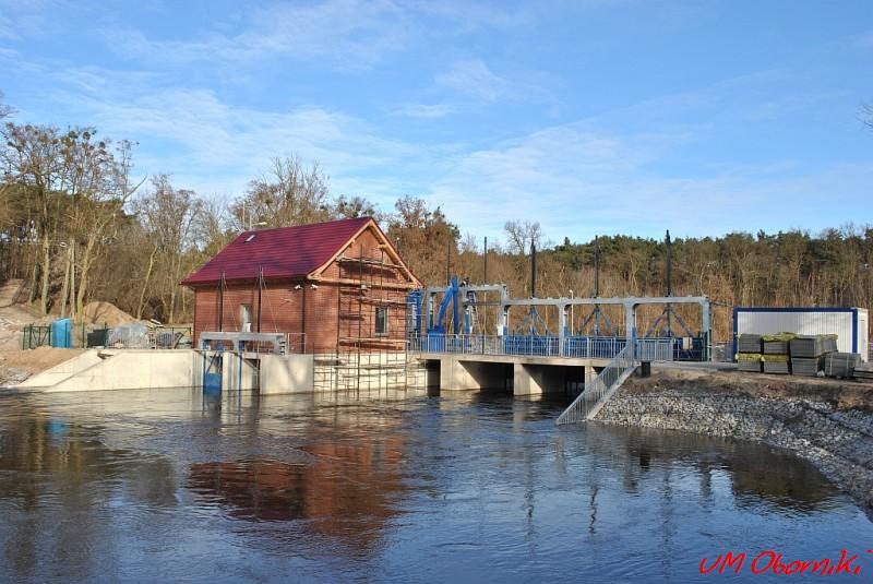 Śluza na Wełnie 02.2011 fot. UM.Oborniki