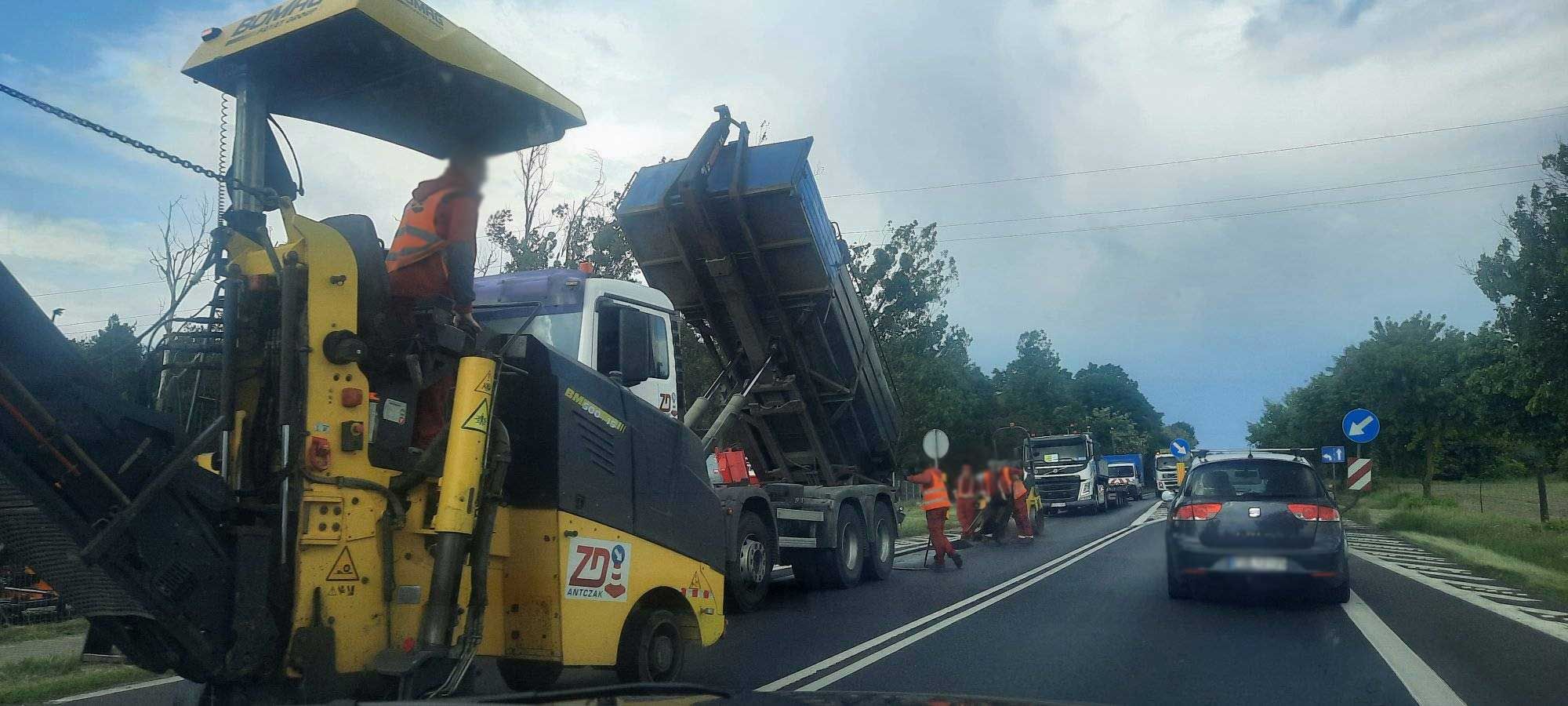 Remont DK11 w Obornikach