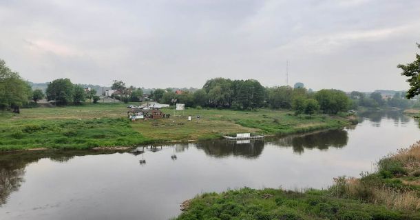 Rzeka Warta Oborniki