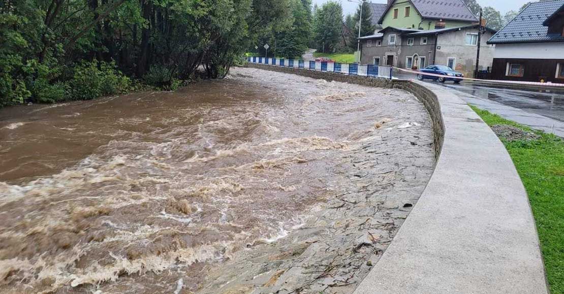 foto: rzeka Morawka, autor: Miłosz Sd / Polscy Łowcy Burz