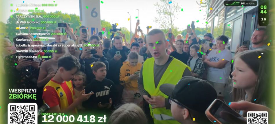 zrzut: https://www.youtube.com/live/