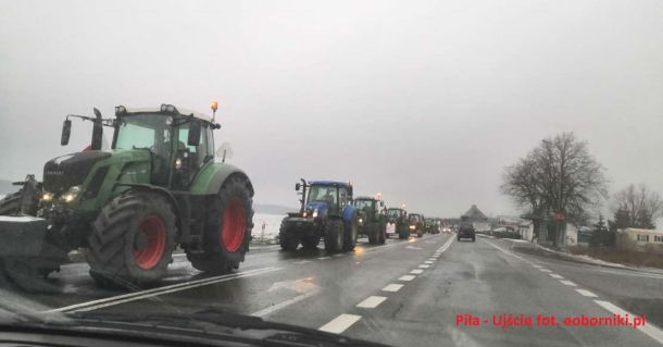 foto z strajku rolników z 2019 roku